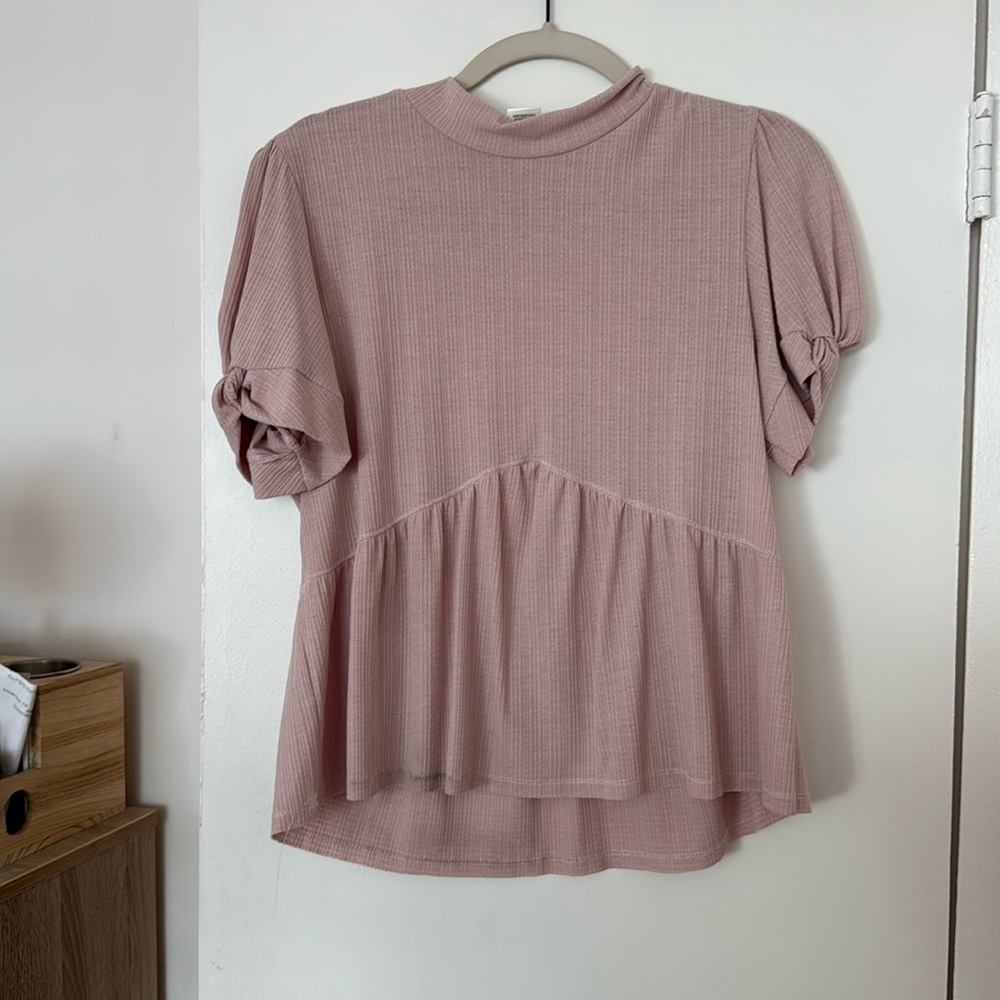 Pale Pink Blouse